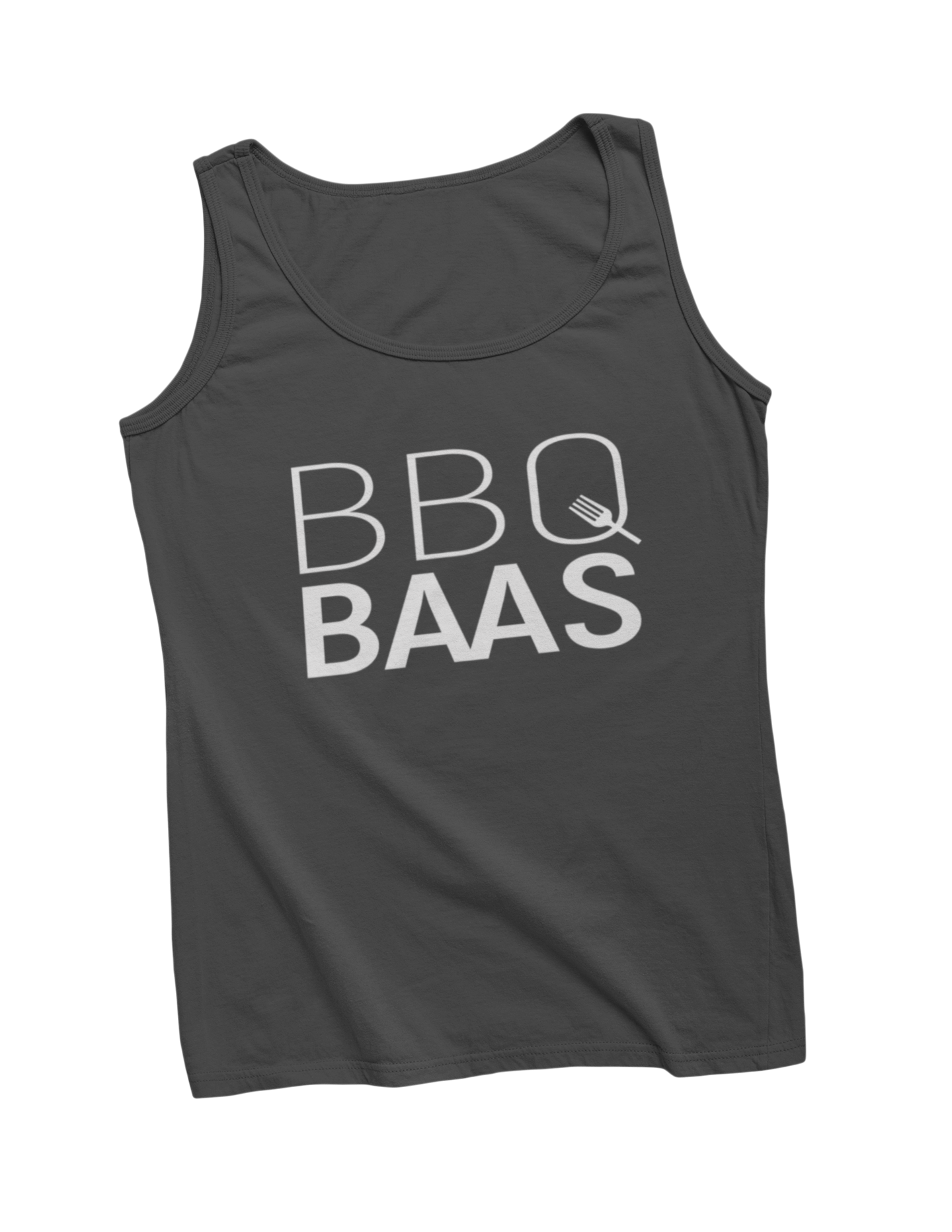 Bbq baas tanktop dark grey