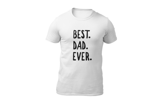 Best dad ever shirt vaderdag donnie wit