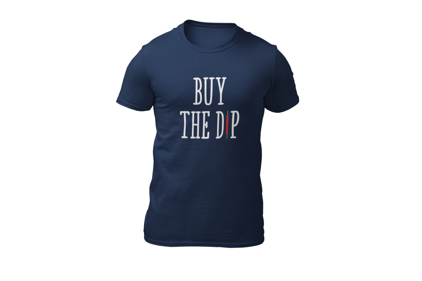Crypto buy the dip shirt donnie blauw