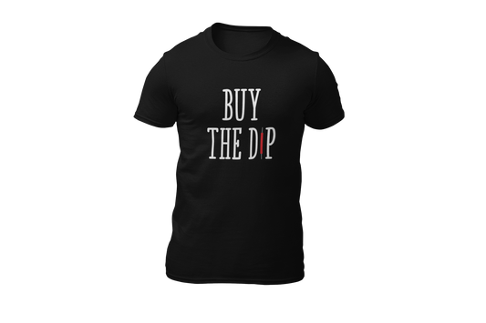 Crypto buy the dip shirt donnie zwart