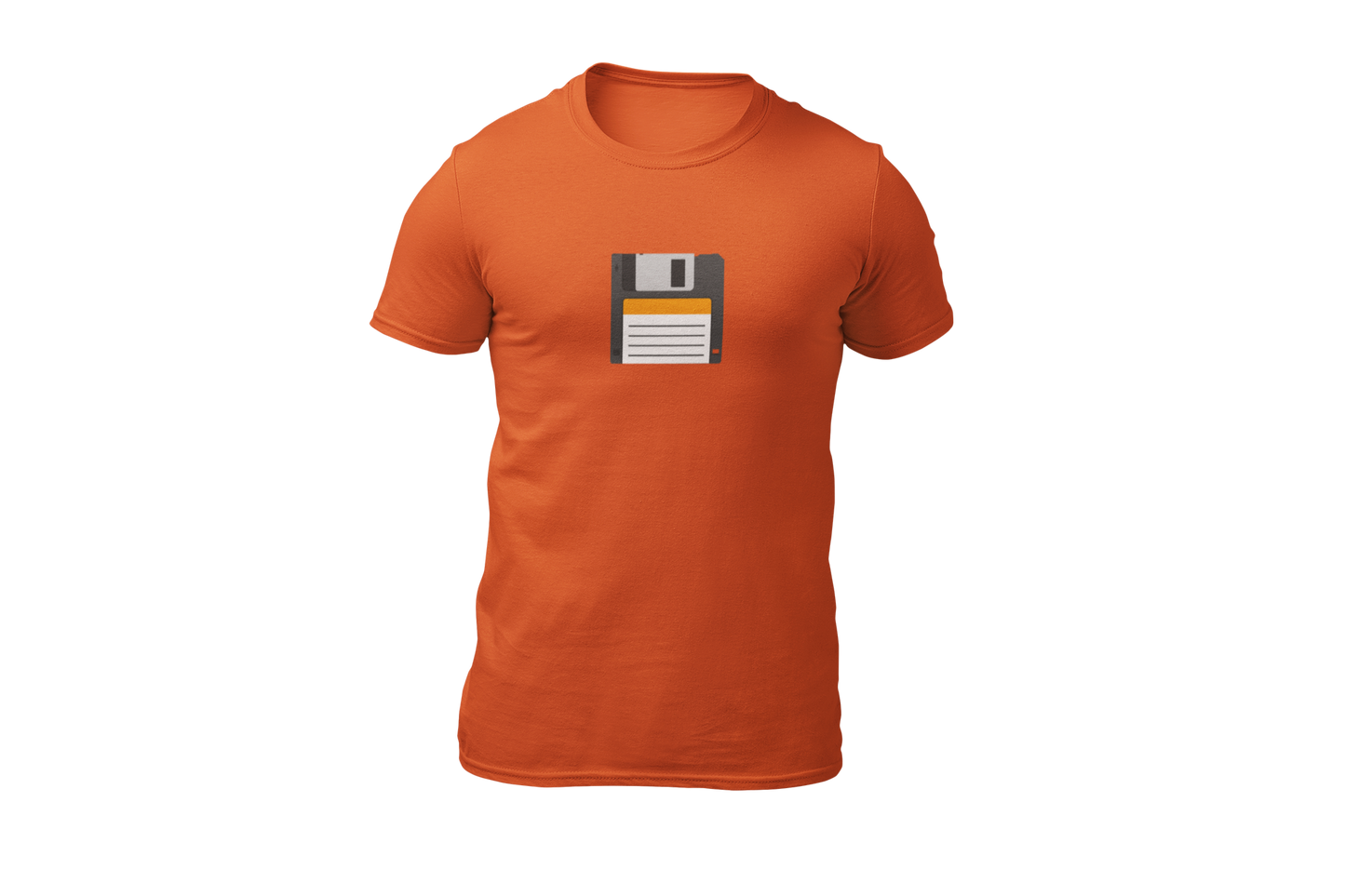 Diskette shirt ibm donnie oranje