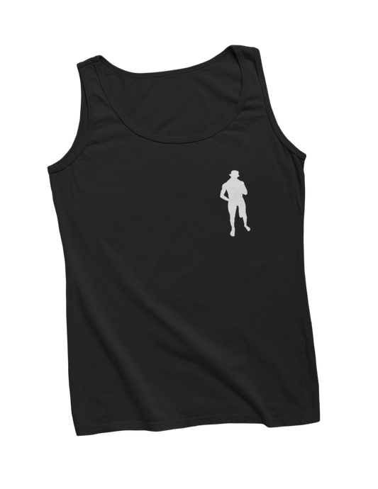 El negro de whatsapp mini tanktop black