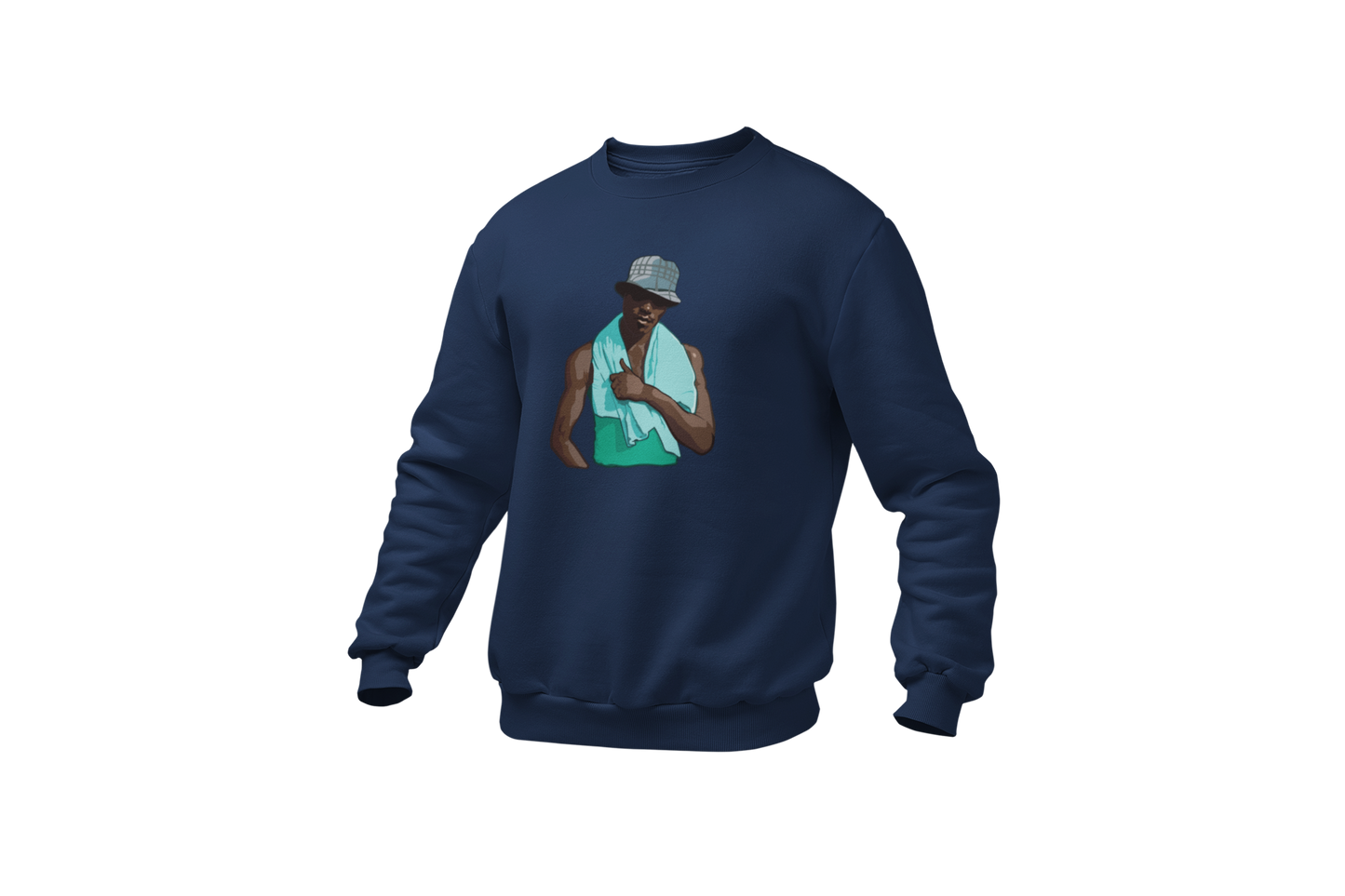 El negro de whatsapp sweater blue