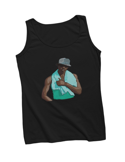 El negro de whatsapp tanktop black