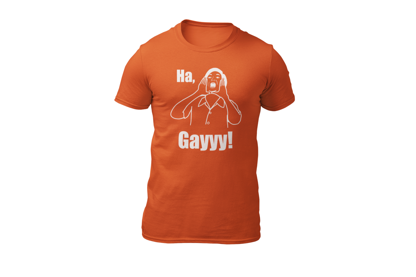 Ha gay mr chow meme shirt donnie orange