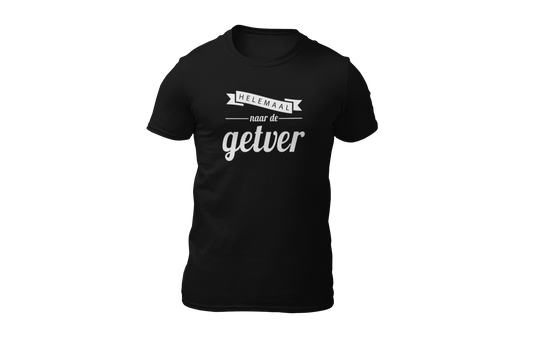 Helemaal naar de getver shirt black