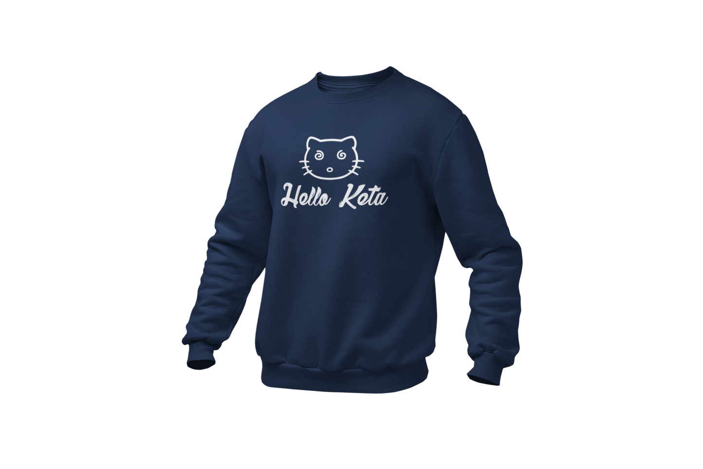 Hello keta sweater blue