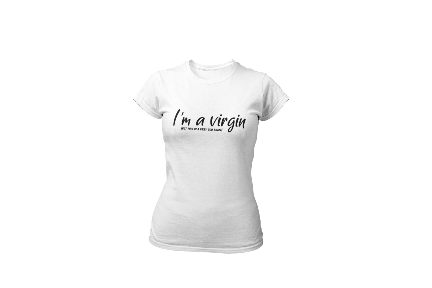 I am a virgin but this is a very old shirt dames wit donnie