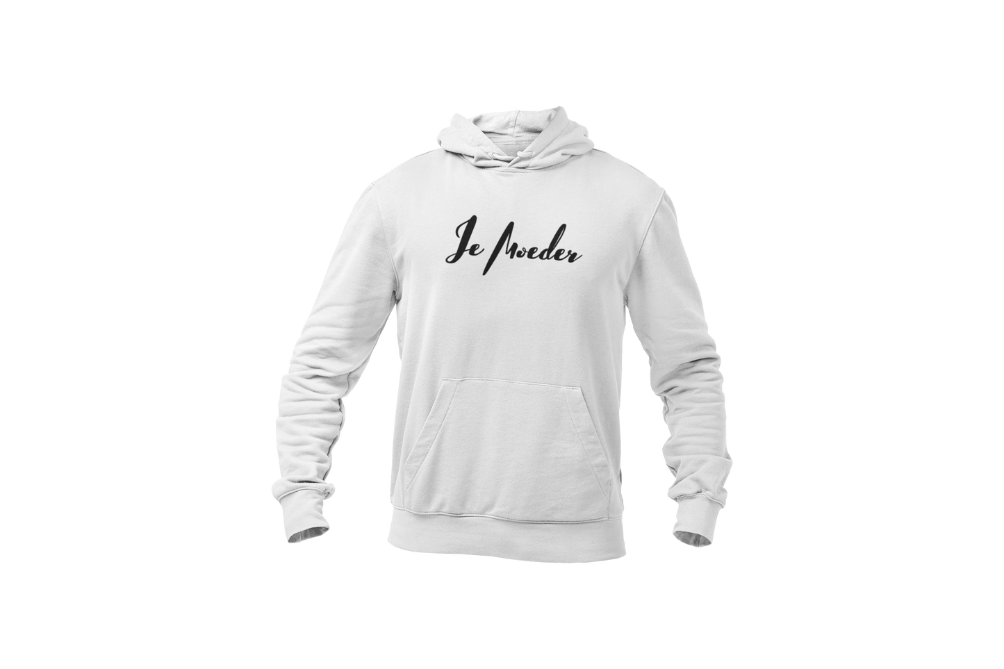 Je moeder hoodie donnie wit