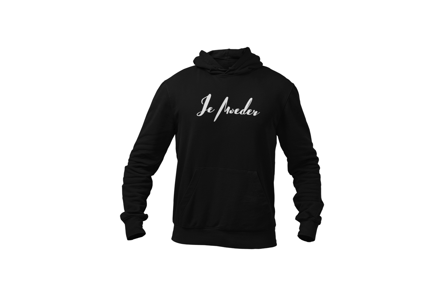 Je moeder hoodie donnie zwart