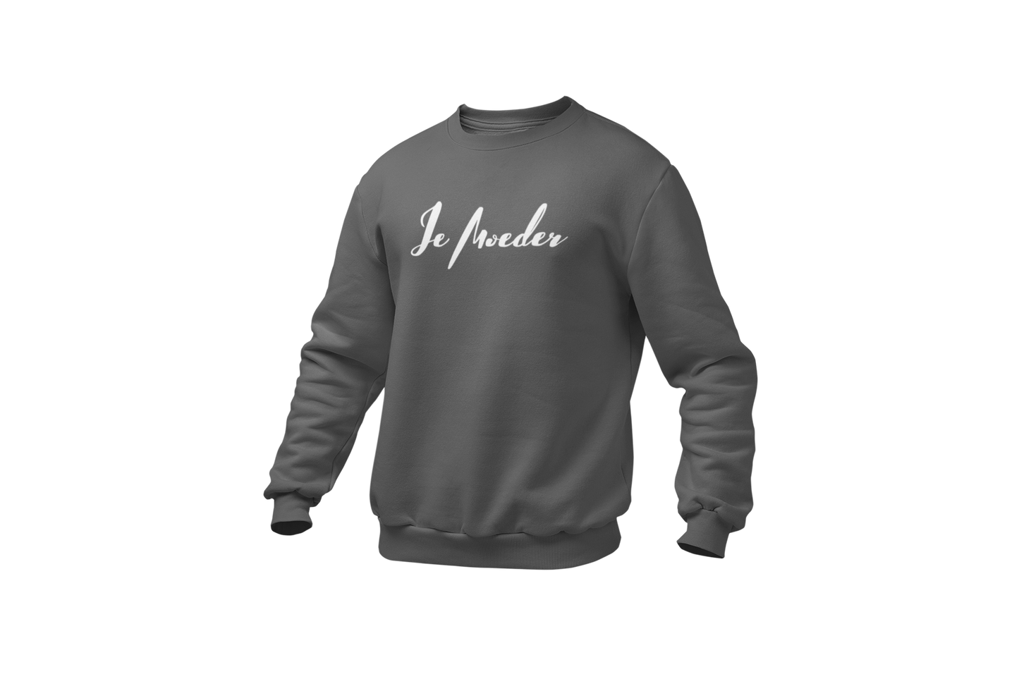 Je moeder sweater donnie donkergrijs