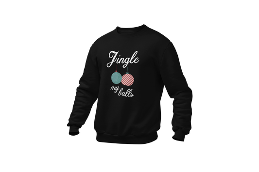 Jingle my balls sweater black