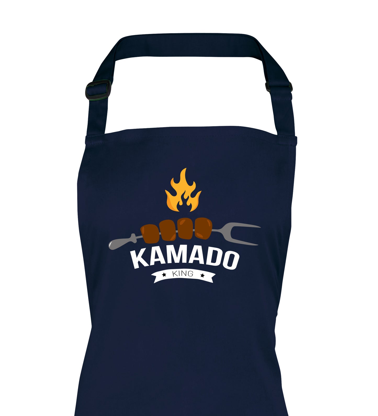 Kamado king schort blauw donnie