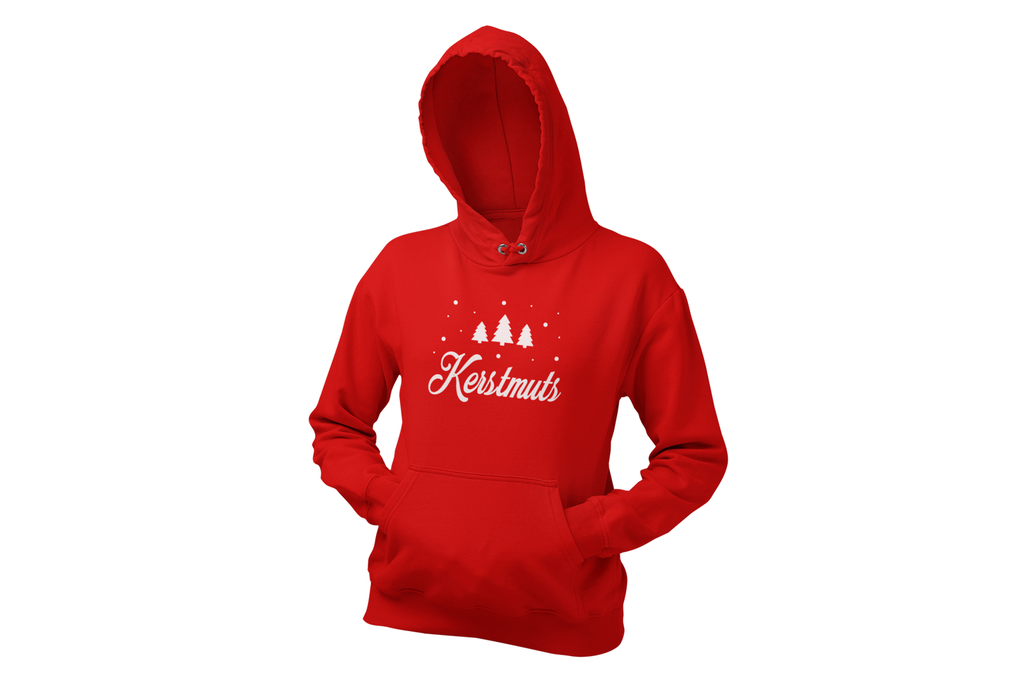 Kerstmuts hoodie red