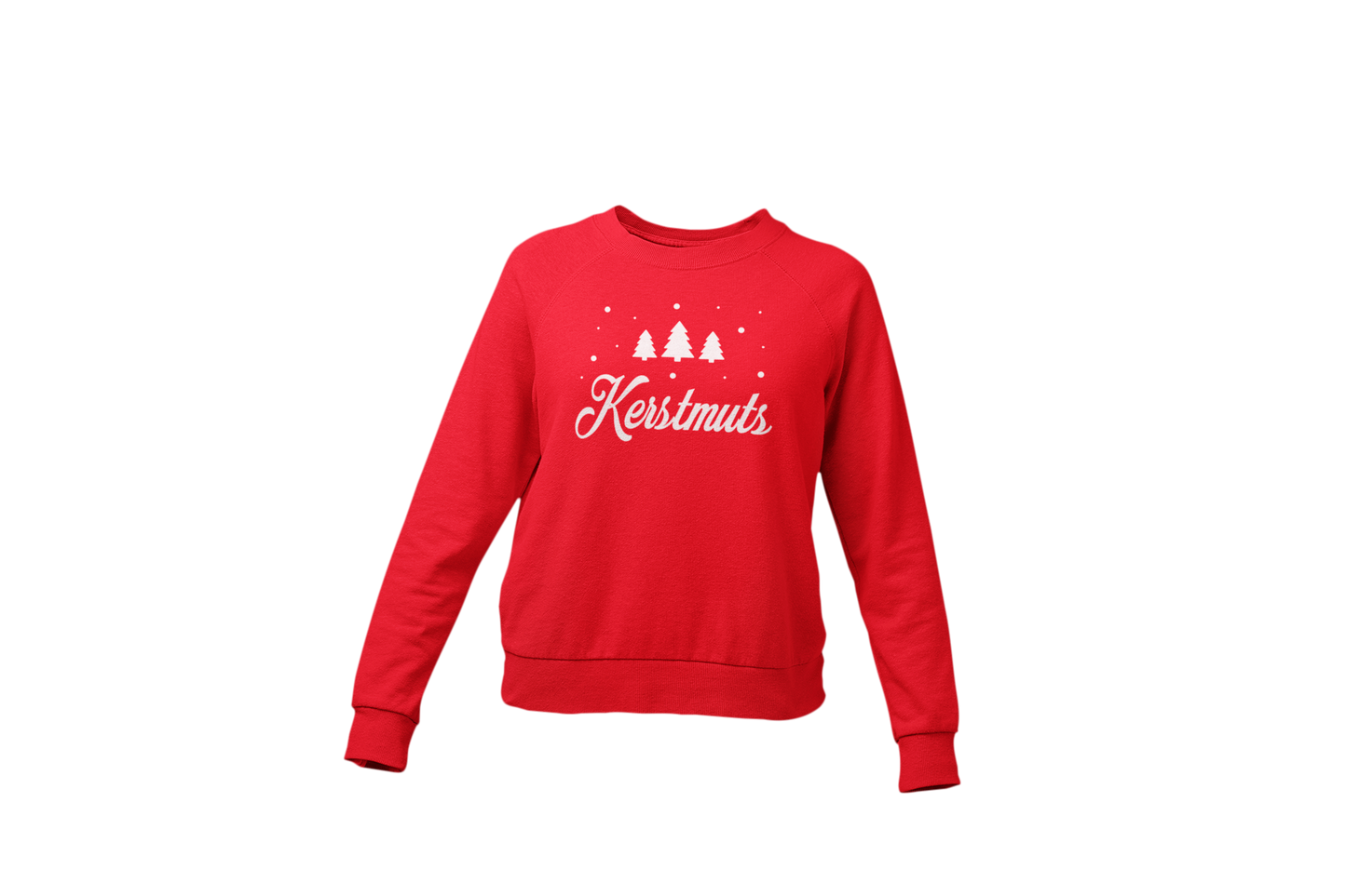 Kerstmuts sweater dames red