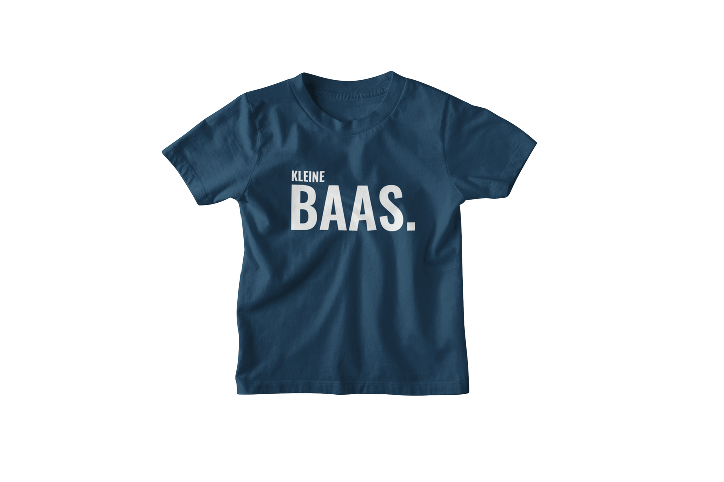 Kleine baas shirt kids donnie dark blue