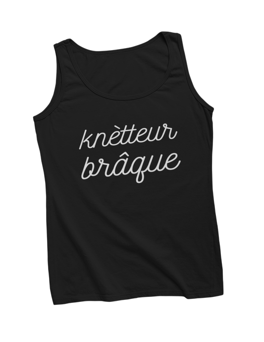 Knetter brak knetteur braque tanktop black