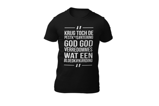 Lau godverredommes shirt black