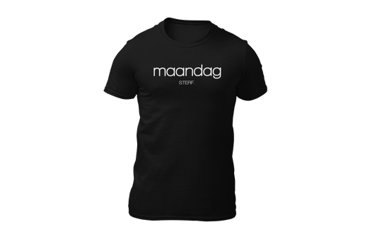 Maandag sterf shirt black