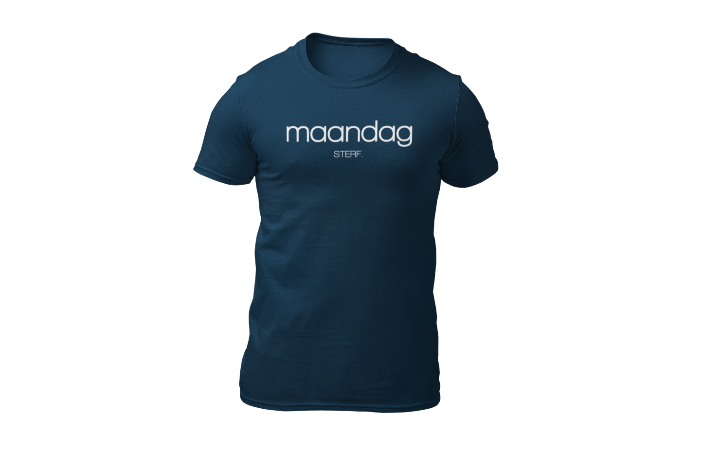 Maandag sterf shirt dark blue