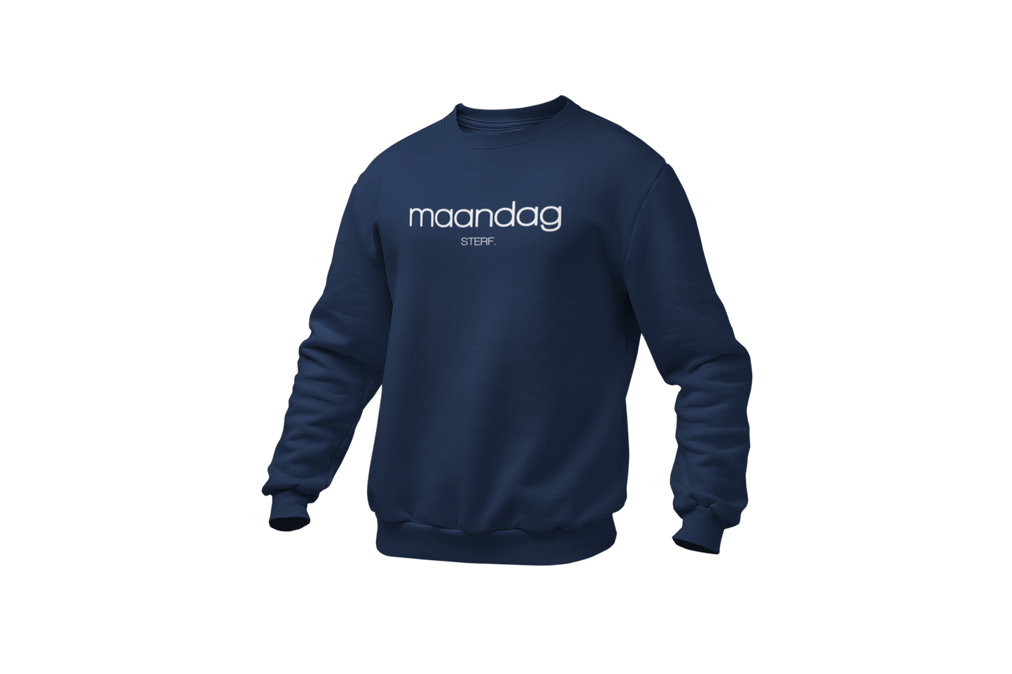 Maandag sterf sweater blue