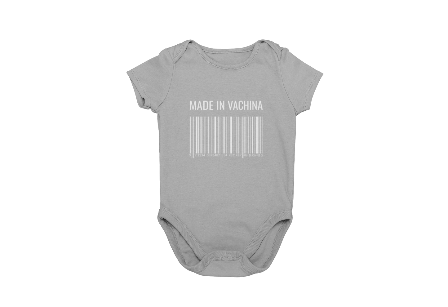 Made in vachina romper donnie grijs