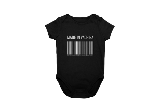 Made in vachina romper donnie zwart