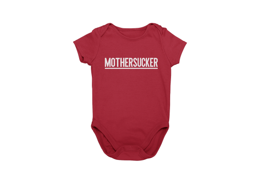 Mothersucker romper red