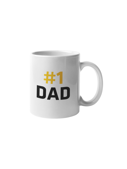 Number one dad vaderdag mok donnie