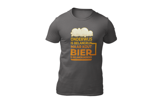 Onderwijs is belangrijk maar kaut koud bier is belangrijkerder grijs donnie