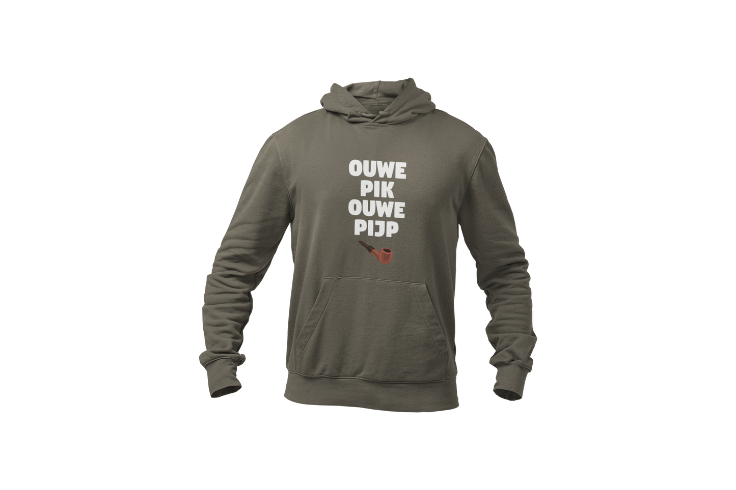 Ouwe pik ouwe pijp hoodie vaderdag donnie groen