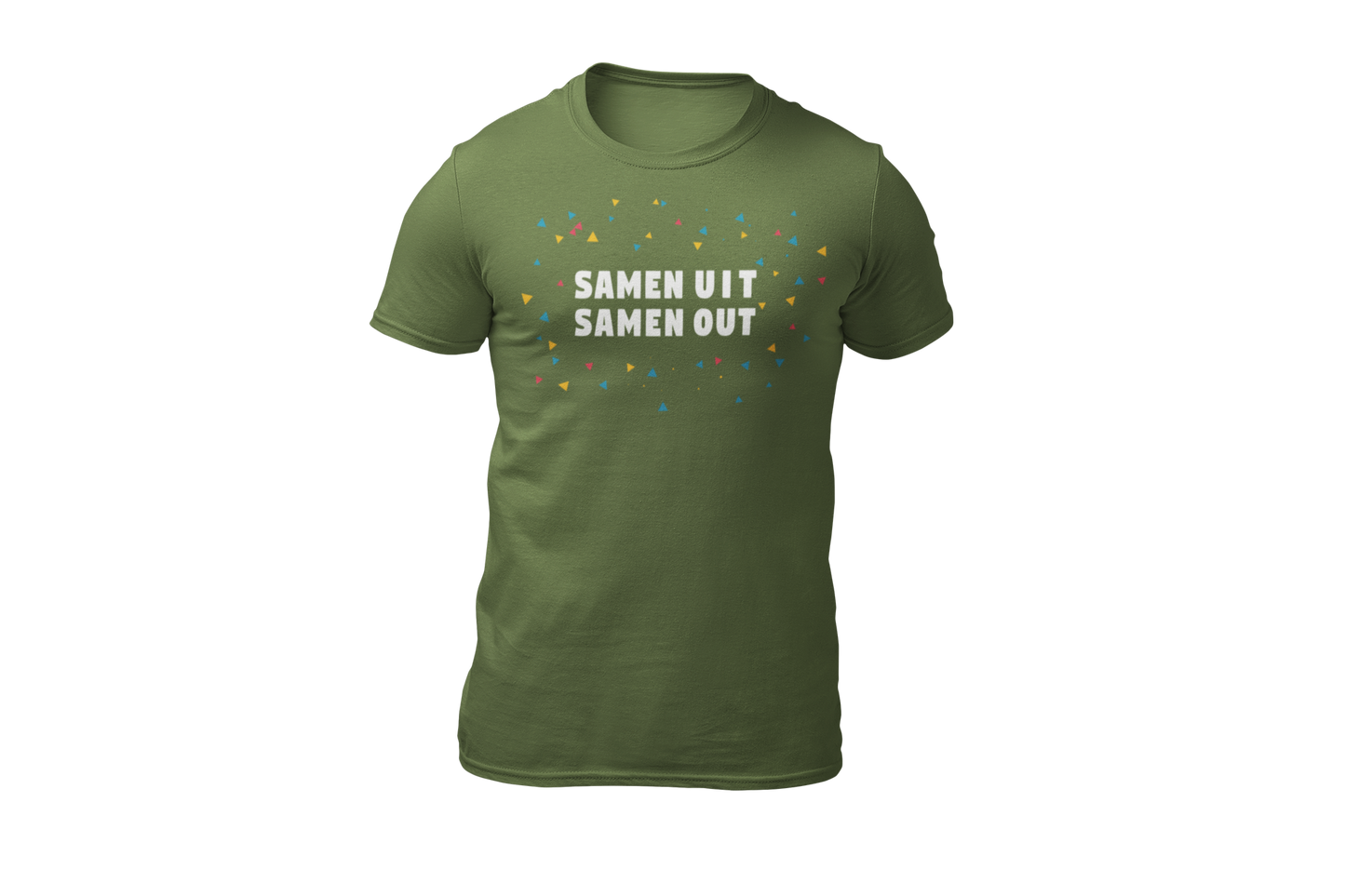 Samen uit samen out shirt green