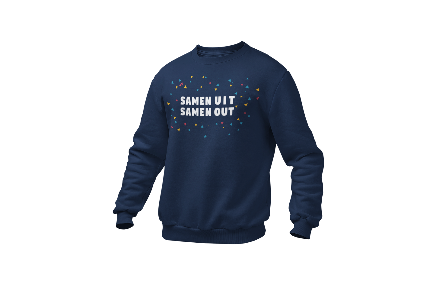 Samen uit samen out sweater blue