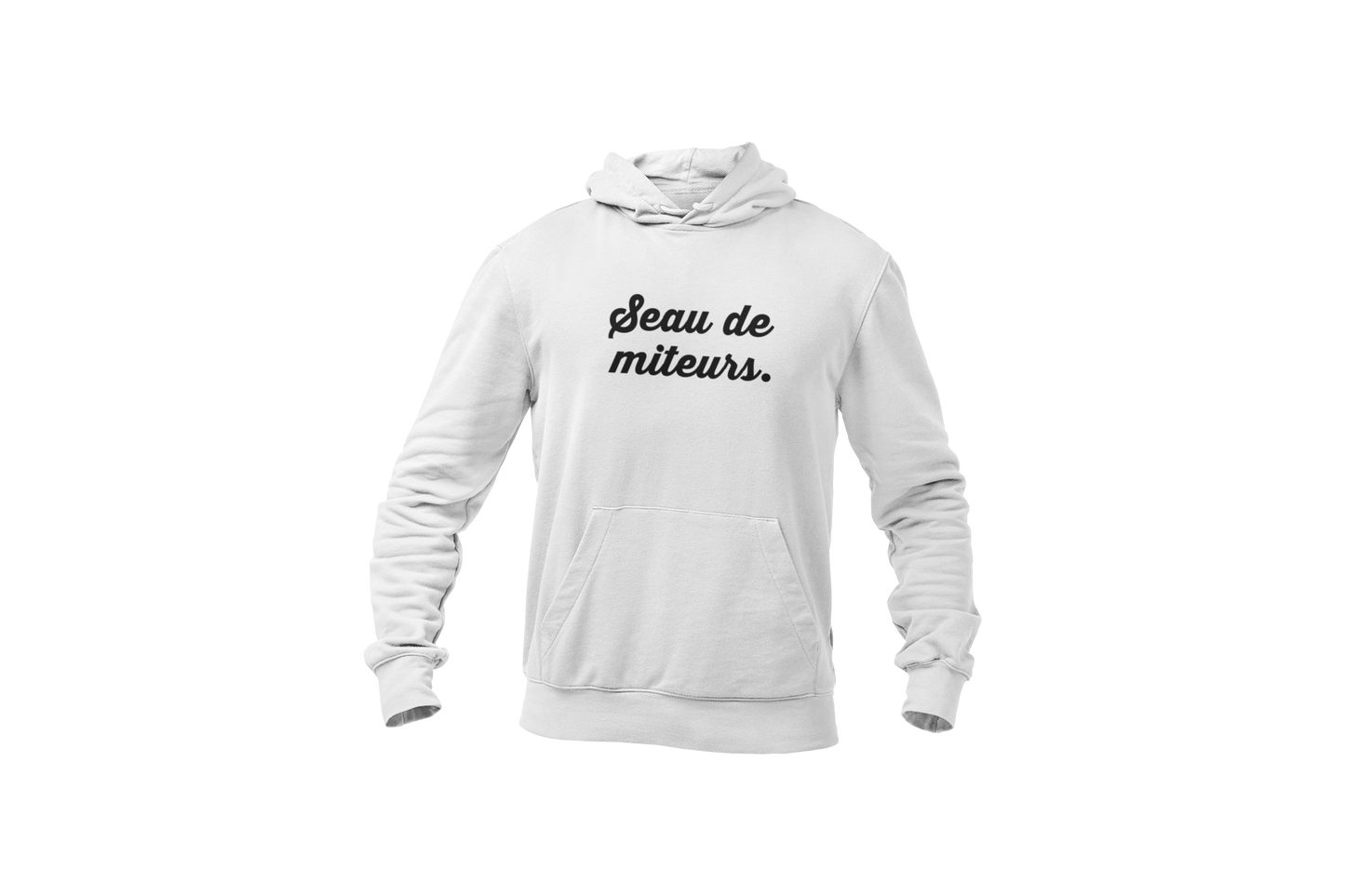 Seau de miteurs hoodie white