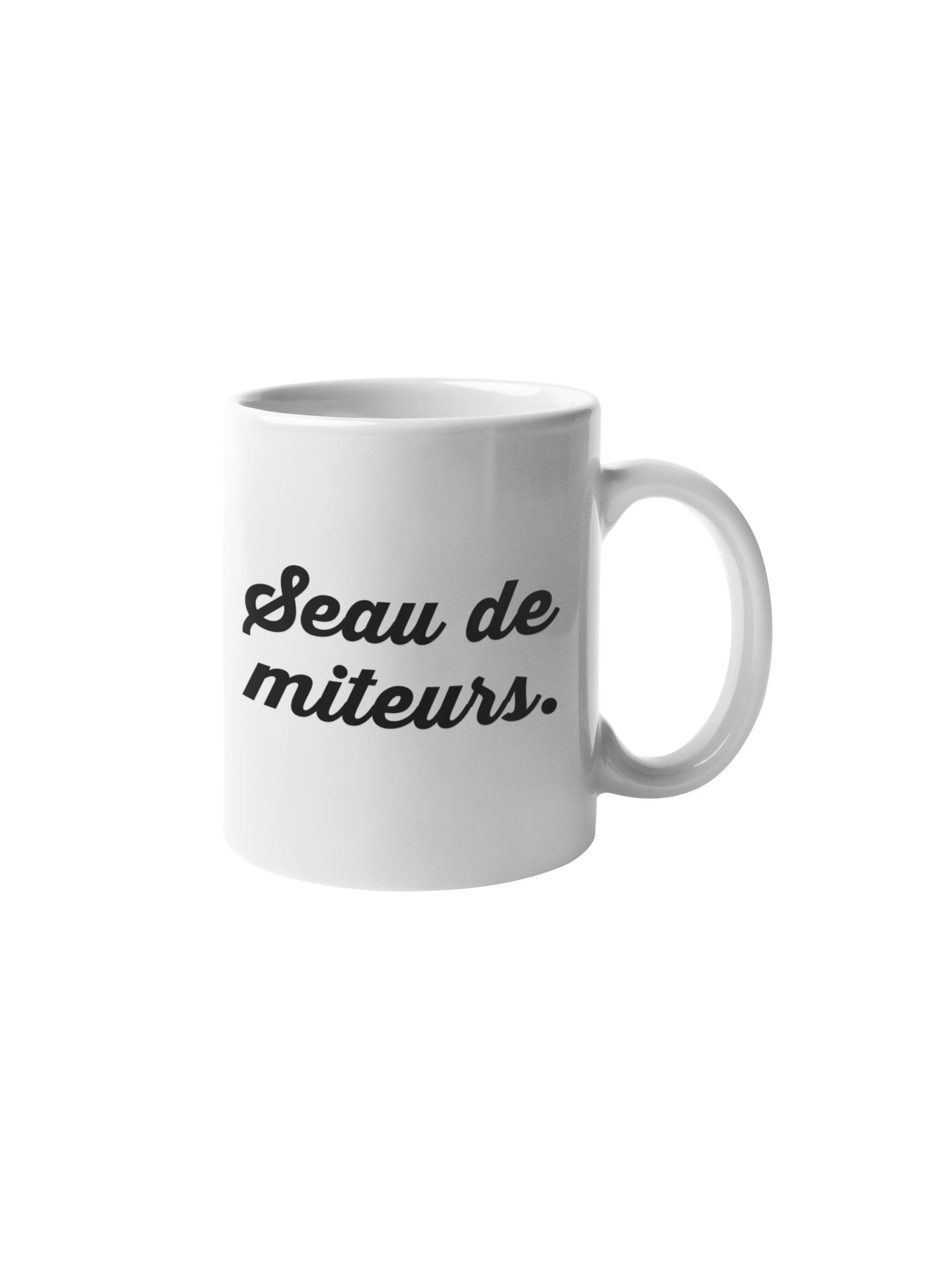 Seau de miteurs mok white