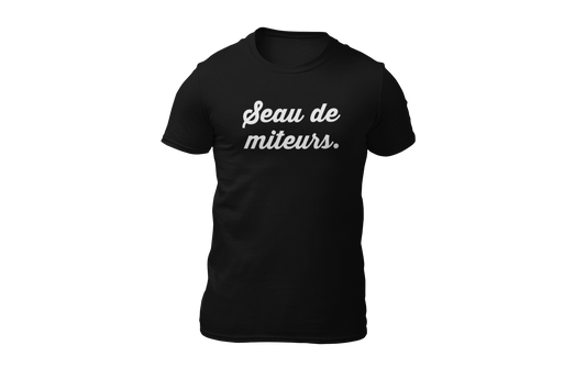 Seau de miteurs shirt black