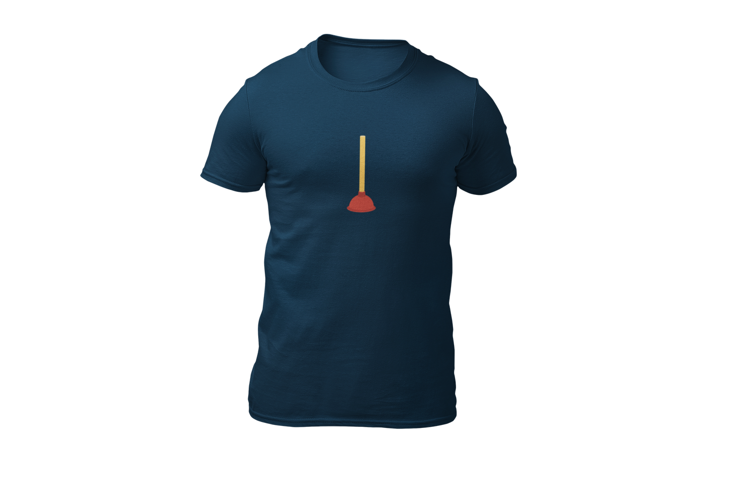 Wc ontstopper t shirt donnie blauw