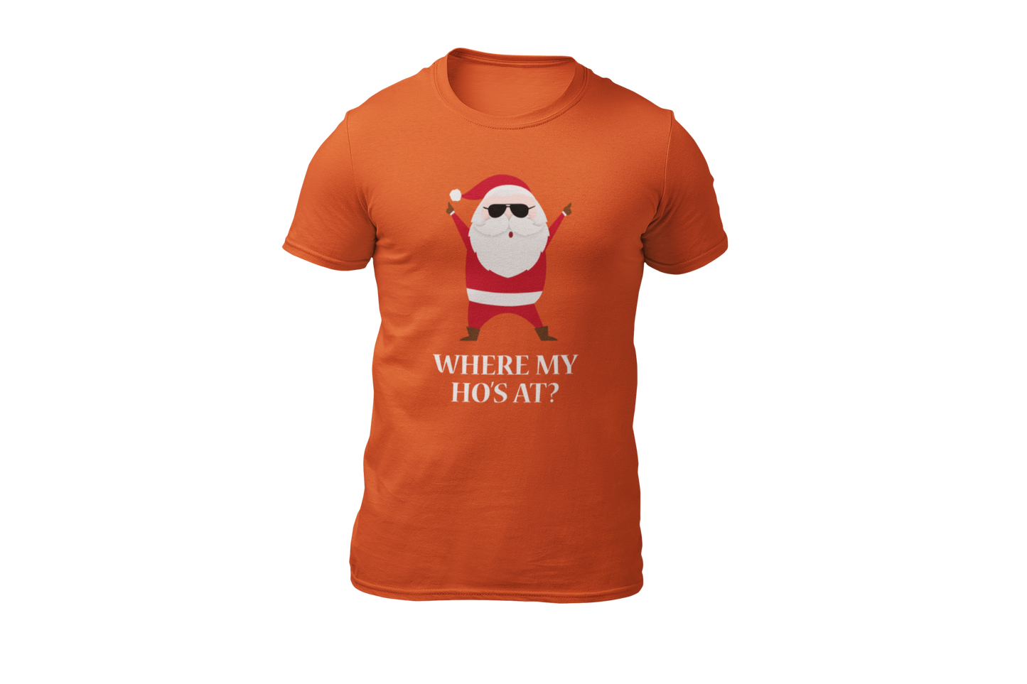 Where my ho s at shirt orange