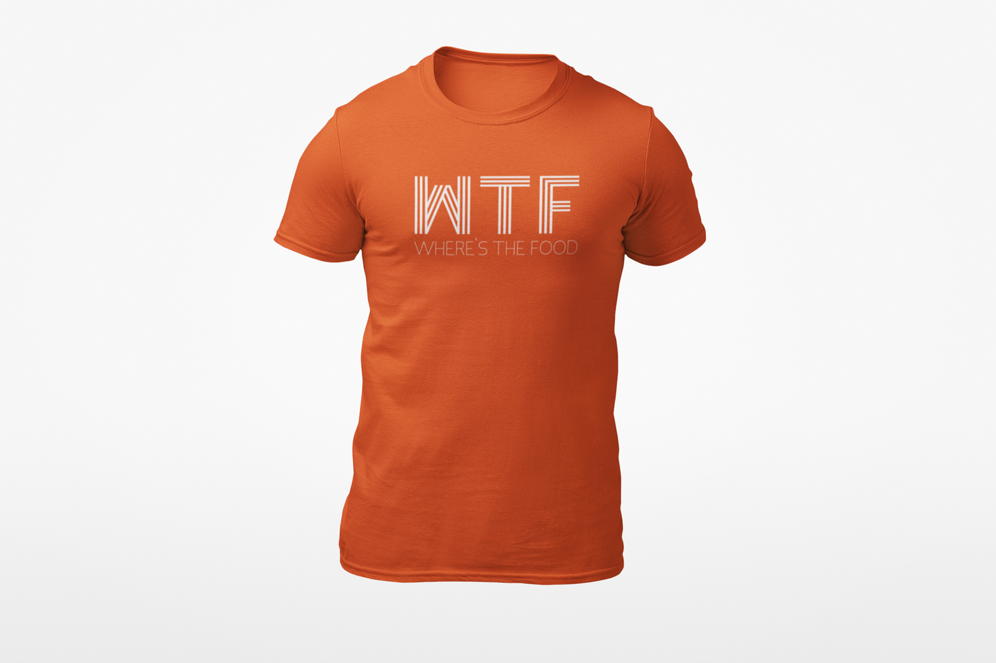 Wtf wheres the food shirt donnie orange