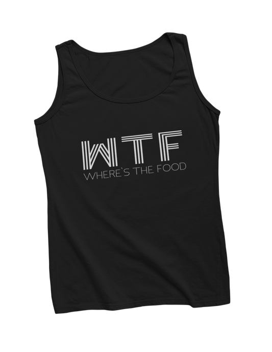 Wtf wheres the food tanktop donnie black