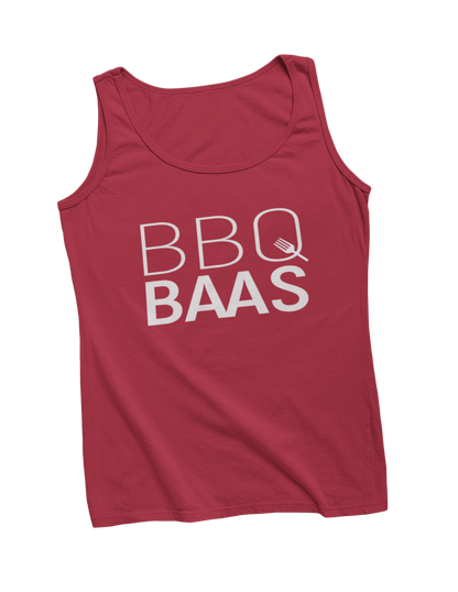 Bbq baas tanktop red