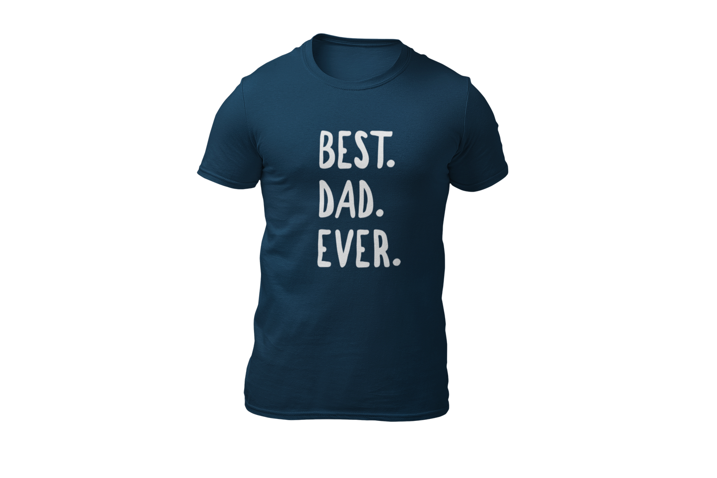 Best dad ever shirt vaderdag donnie blauw