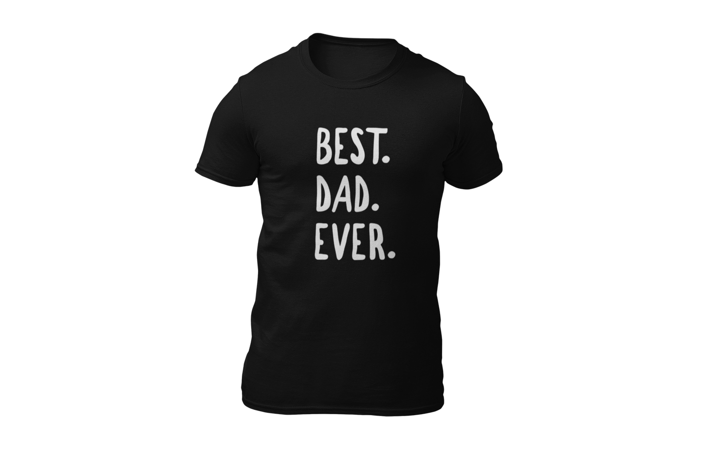 Best dad ever shirt vaderdag donnie zwart