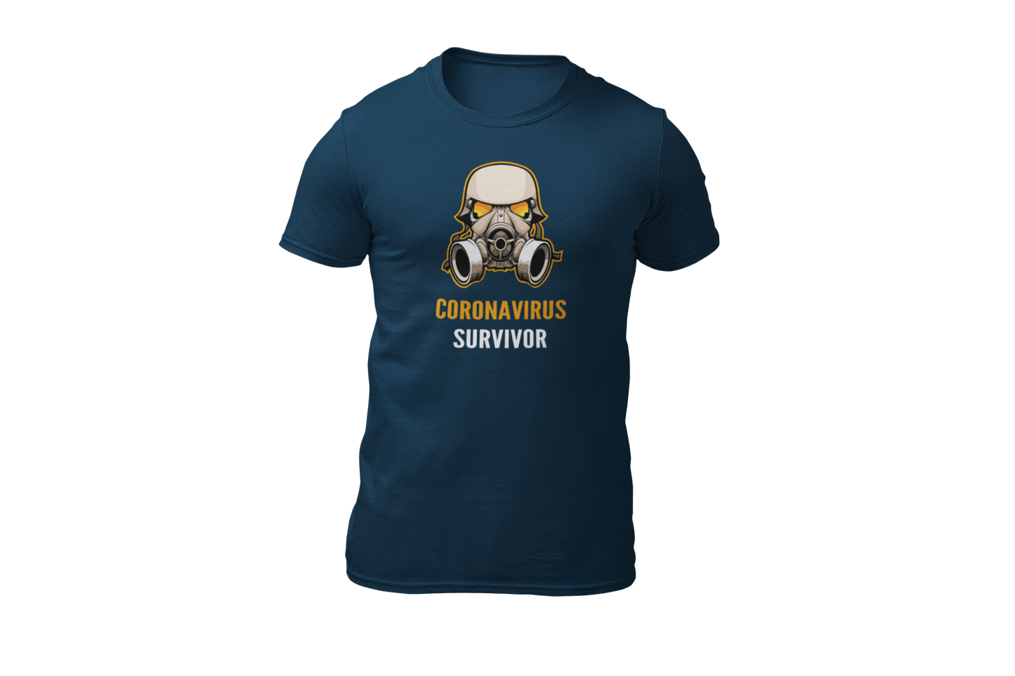 Coronavirus survivor shirt donnie blauw