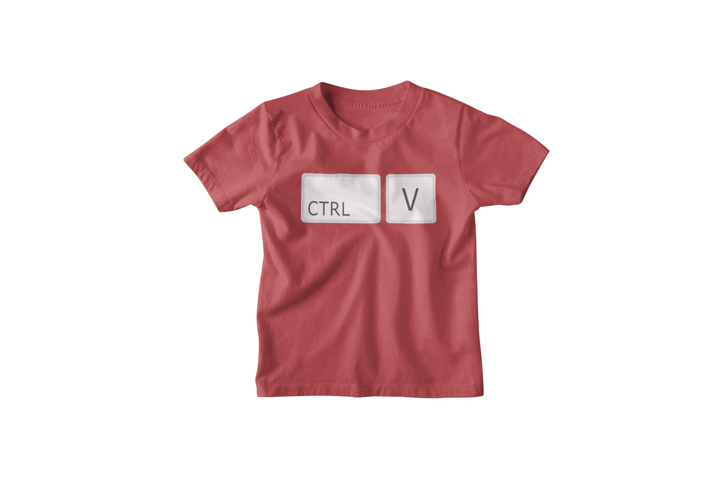 Ctrl c ctrl v shirt kids red