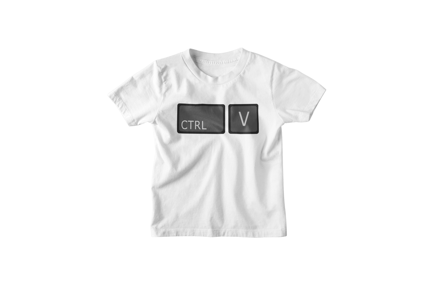 Ctrl c ctrl v shirt kids white
