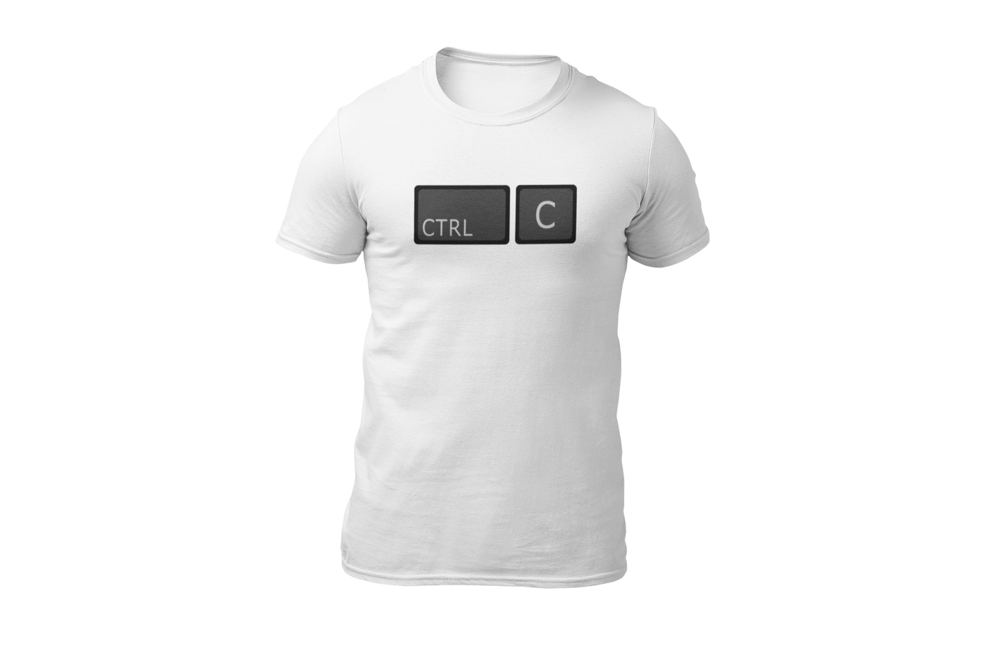 Ctrl c ctrl v shirt white