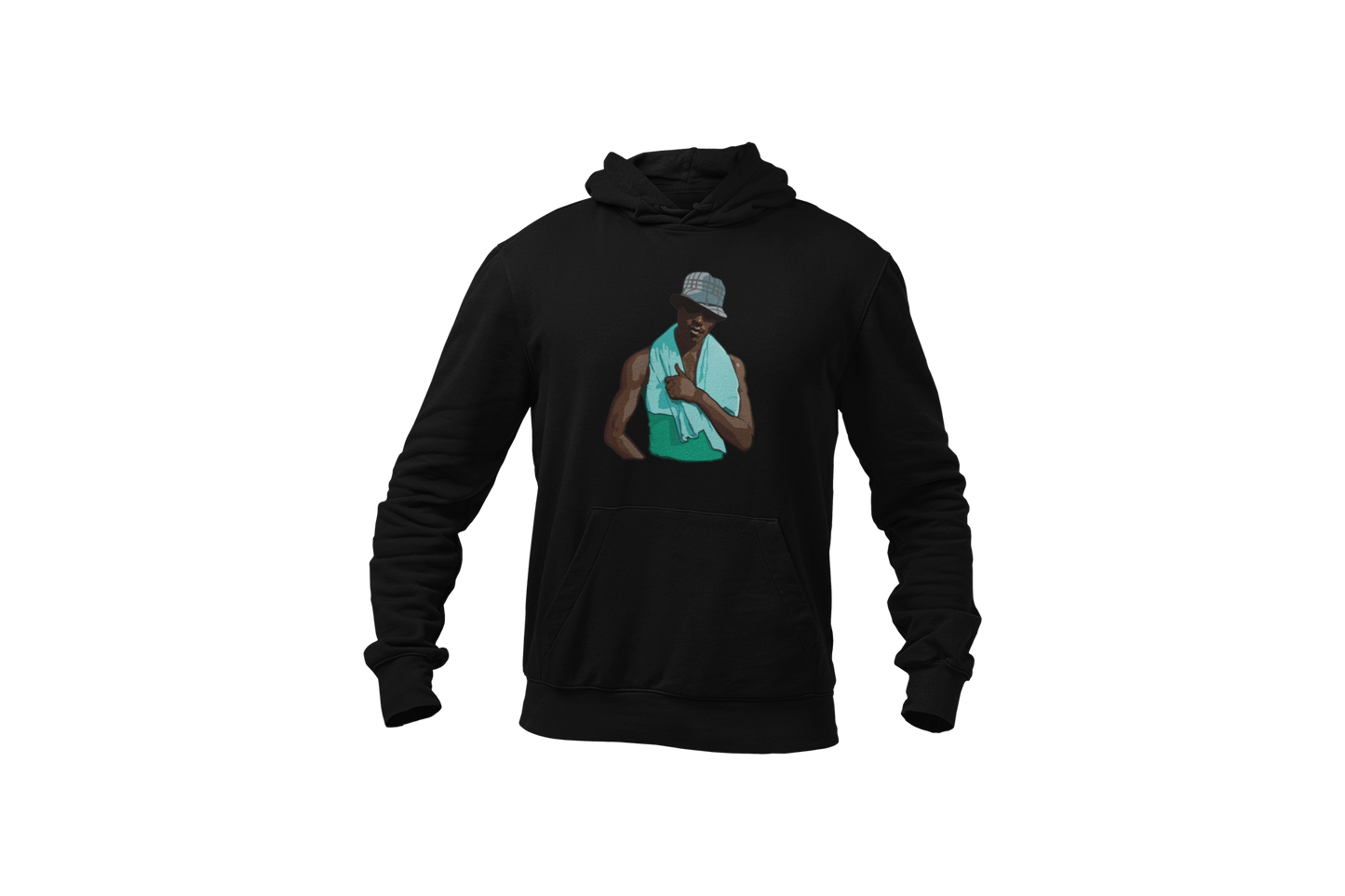 El negro de whatsapp hoodie black