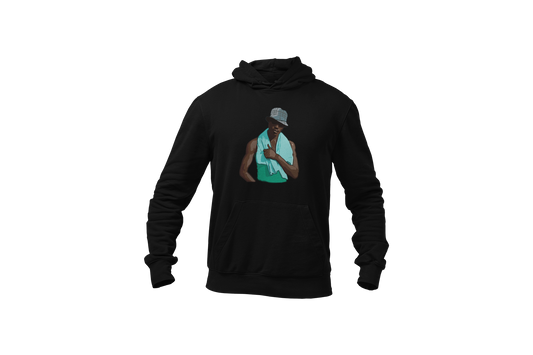El negro de whatsapp hoodie black