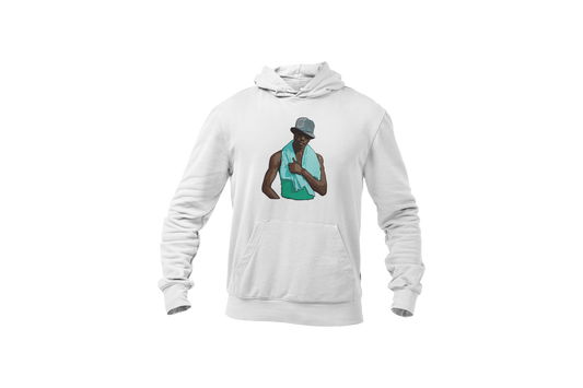 El negro de whatsapp hoodie white